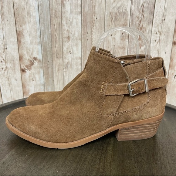 Steve Madden Satie Leather Ankle Boots Size 7 Women - Picture 4 of 11